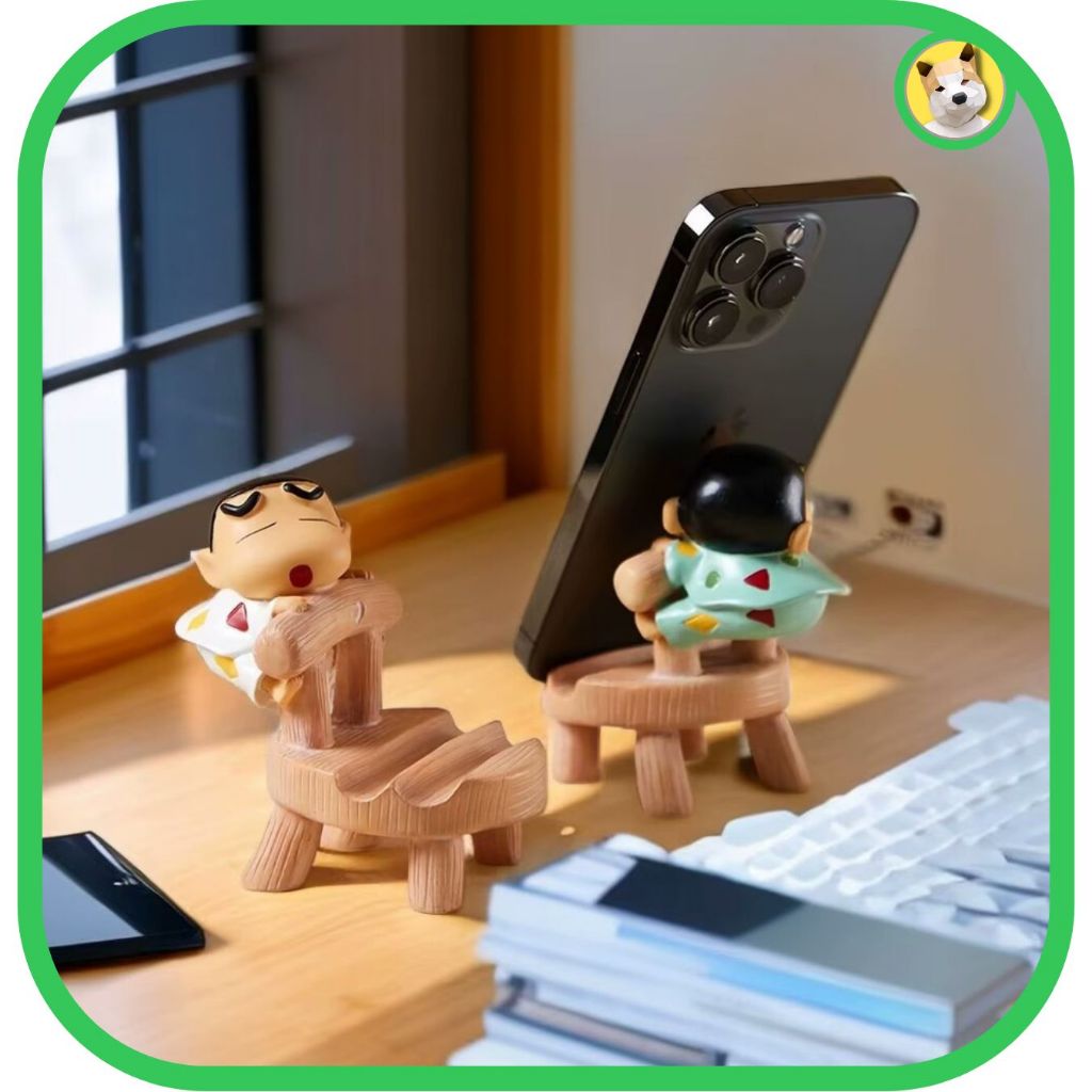 Giá đỡ điện thoại Shinnosuke Shin giá đỡ điện thoại cute mô hình dễ thương trưng bày để điện thoại t