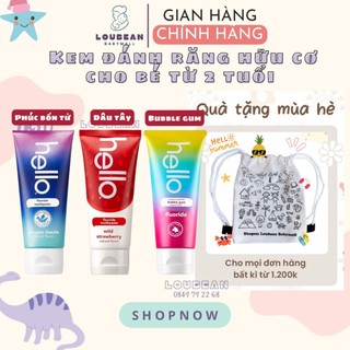 Kem đánh răng hello hữu cơ cho bé từ 2 tuổi – Hello toothpaste