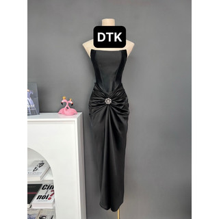 Đầm maxi cúp ngực tùng nhún tag eo( kèm ảnh thật ở cuối)