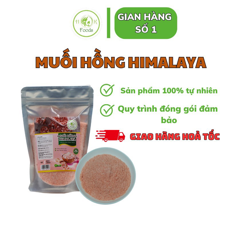 Muối hồng Himalaya bột mịn 1kg