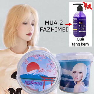 Bột tẩy tóc fazhimei 500g - bột tẩy tóc collagen, mịn, không bụi