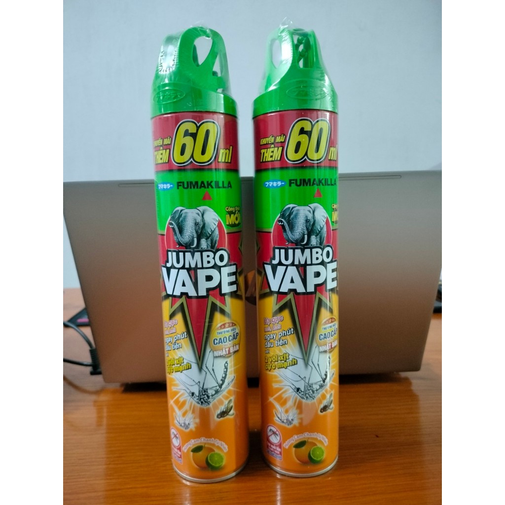 Jumbo Xịt Muỗi 600ml tặng 60ml/// Xịt muỗi hàng 600ml không tặng