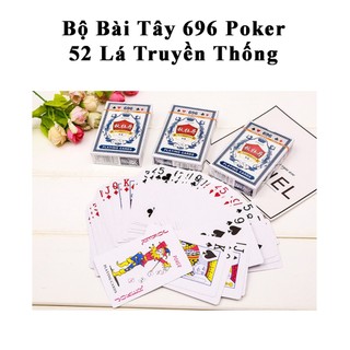 Bộ bài tây 696 poker 52 lá vui nhộn