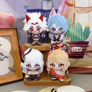 Doll chibigurumi thú nhồi bông thân vải in genshin impact 10cm xiao wanderer venti
