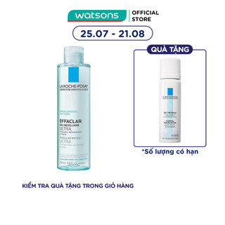 Nước Làm Sạch Sâu Và Tẩy Trang La Roche-Posay Dành Cho Da Dầu Nhạy Cảm 200ml