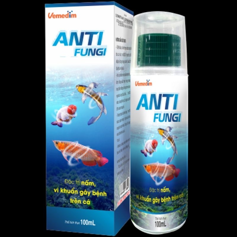 ANTI FUNGI - CÁ CẢNH chai 100ml