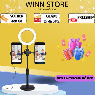 Đèn Livestream Để Bàn siêu bền hỗ trợ ánh sáng quay video, tiktok,livestream
