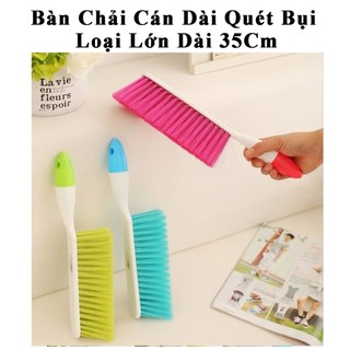 Bàn Chải Cán Dài Quét Bụi Đa Năng Loại Lớn Dài 35Cm