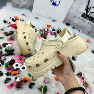 [Chính Hãng] Giày Clog Unisex Crocs Hiker 2.0 (Đế Gai) Classic - BE - CODE: 208365-108