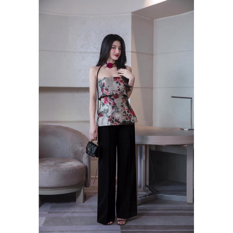 sét cúp ngực hoa Gấm Cao Cấp