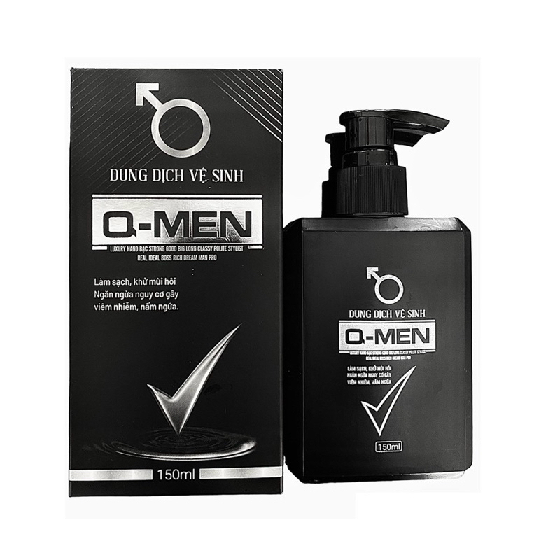 Dung Dịch Vệ Sinh Nam O Men 150ML Hết Nấm Ngứa Mùi Hôi Vùng Kín