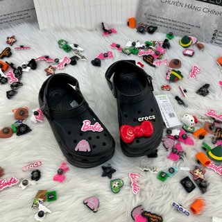 [Chính Hãng] Giày Clog Unisex Crocs Hiker 2.0 (Đế Gai) Classic - Đen - CODE: 208365 - 001