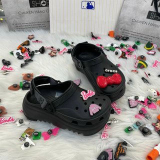[Chính Hãng] Giày Clog Unisex Crocs Hiker 2.0 (Đế Gai) Classic - Đen - CODE: 208365 - 001