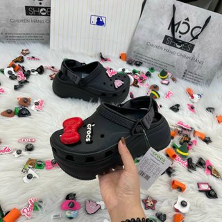 Giày clog unisex crocs hiker 2.0 classic - đen - code: 208365 - 001