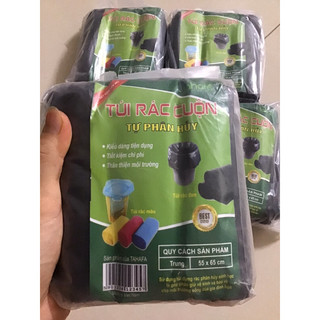 Set 3 cuộn túi đựng rác tự phân huỷ