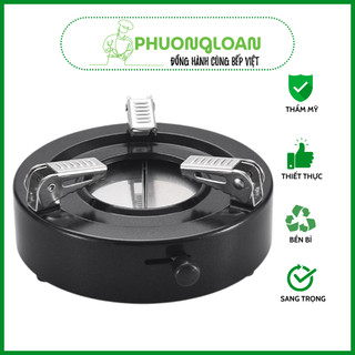 Bếp cồn mini hình tròn màu đen, màu trắng, siêu cao cấp sang trọng