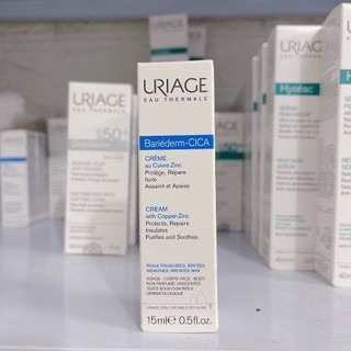 URIAGE KEM CHĂM SÓC DA KÍCH ỨNG BARIEDERM CICA CREME T 15ML