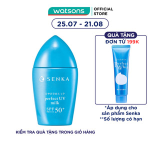 Sữa Chống Nắng Senka Perfect UV Milk N SPF50 40ml