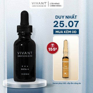 Tinh chất Vivant Exfol A giảm mụn tái tạo da chuyên sâu 30ml - Vivant Skincare