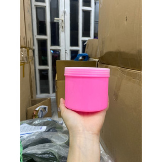 Hủ 500gr màu hồng phấn (loại 1)