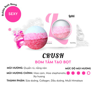 Bom tắm tạo bọt CRUSH Bubble Bath bomb/ Viên tạo bọt bồn tắm