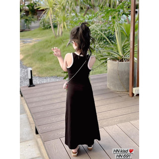 Váy body dáng dài cho bé