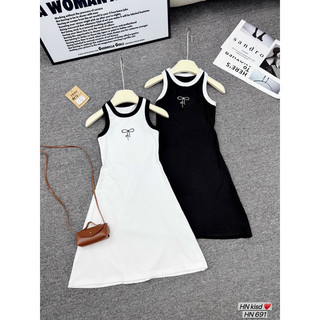 Váy body dáng dài cho bé