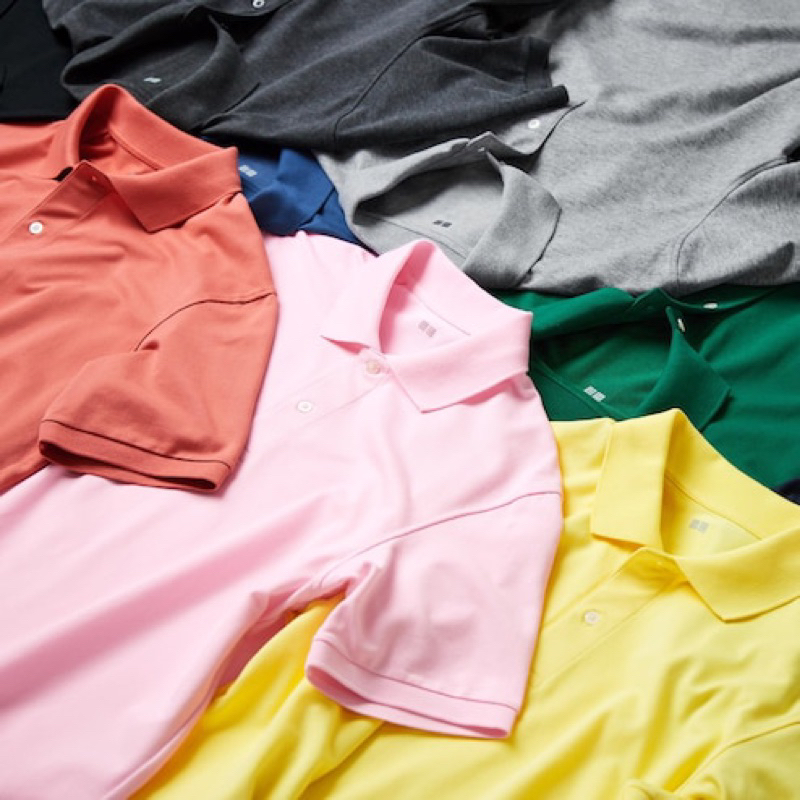 Áo Polo Nam Pique Uni/qlo Nhật Bản