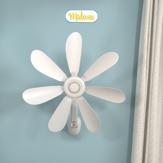 Quạt Treo Tường Quat Trần Siêu Mát Cho Nhà Bếp Phòng Tắm Hướng điều chỉnh 360 độ Dây Dài 1,5 Mét
