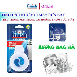 Tinh dầu khử mùi máy rửa bát finish, hương bạc hà giúp tạo mùi thơm cho máy rửa bát finish