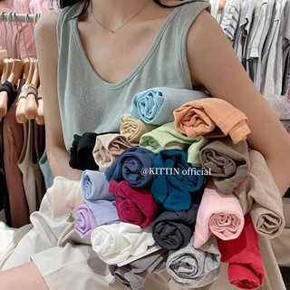 Áo ba lỗ nữ dáng rộng trẻ trung MENINA_STUDIO, áo thun ba lỗ form rộng chất thun cotton xược xinh xắn