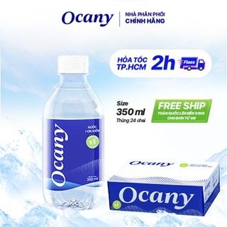 Nước uống ion kiềm Ocany 350ml thùng 24 chai