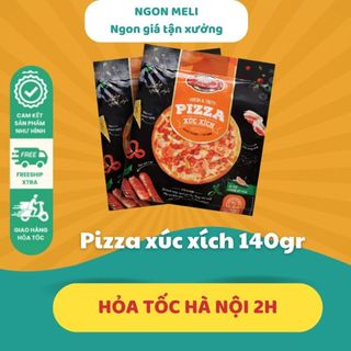 Pizza hải sản 140g lacusina ngon meli ship hỏa tốc hà nội