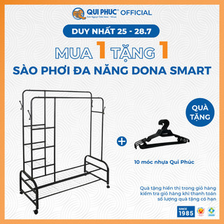  Sào phơi đa năng Dona smart, treo đồ đa năng, để giày dép tiện lợi