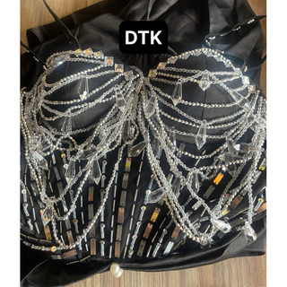(CÓ SIZE M) Đầm body 2 dây kết pale (kèm ảnh thật ở cuối)