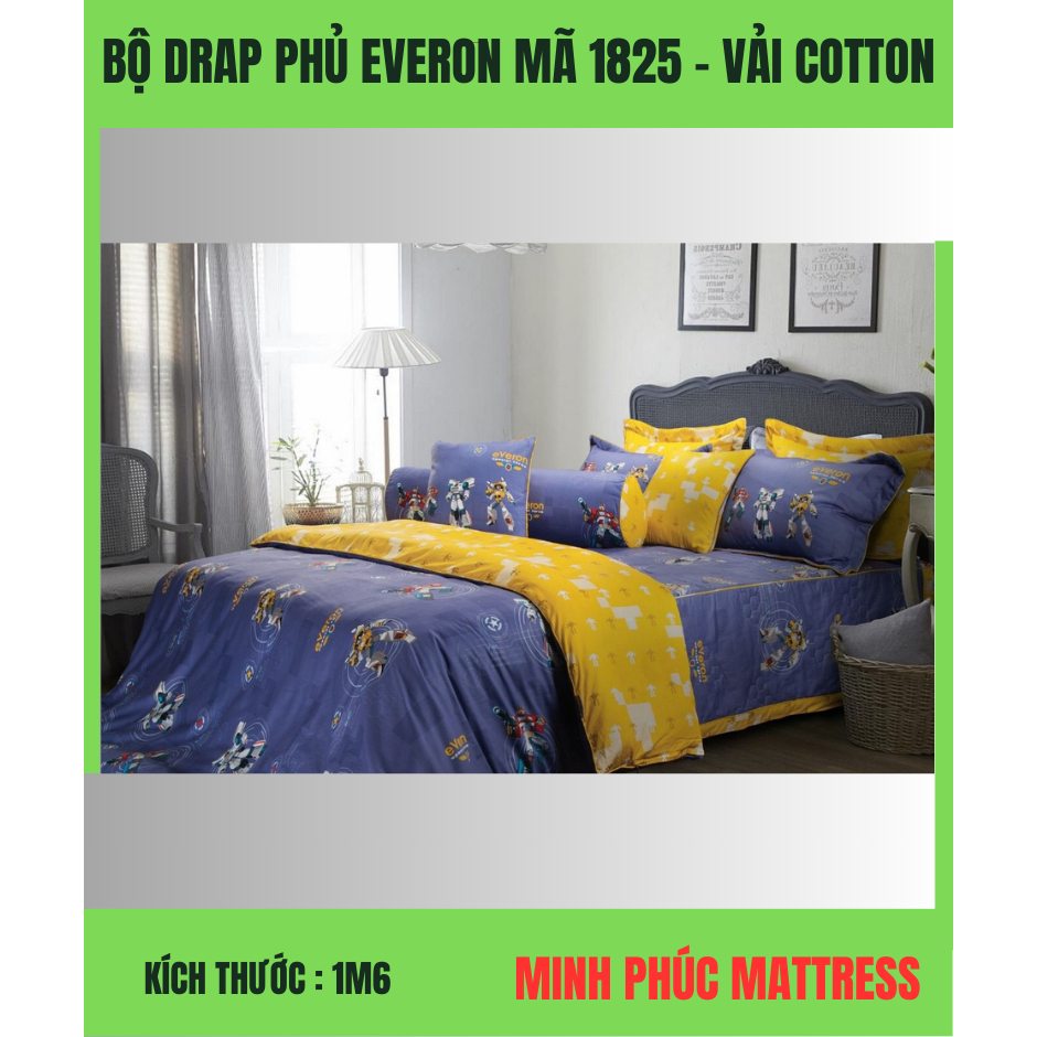 BỘ DRAP PHỦ EVERON 1825 (1m6)