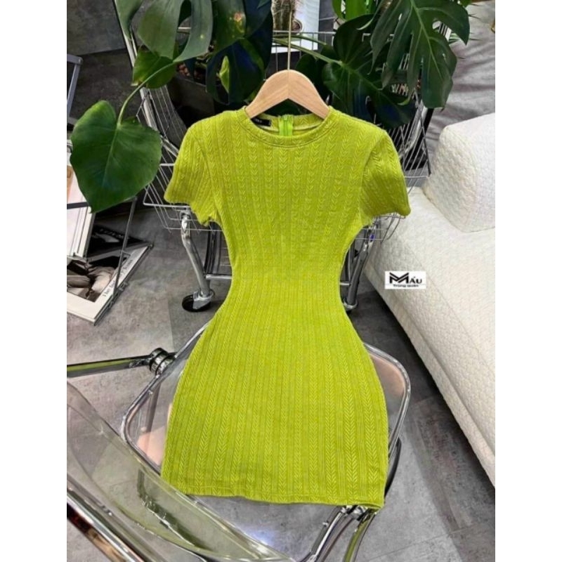Đầm body - Đầm ôm sexy chất len đan