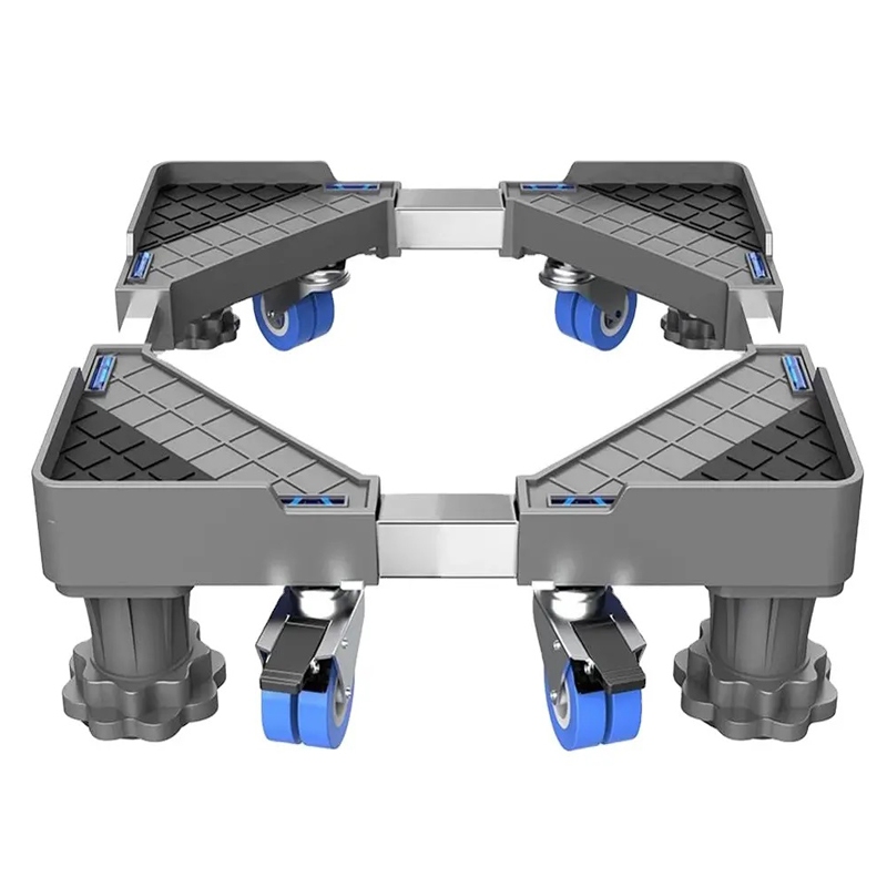 Chân Kê Máy Giặt Tủ Lạnh 4 Bánh Xe 8 Trụ Chống Rung Chống Ồn Hàng Chính Hãng Gobos