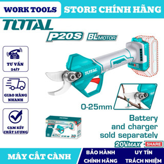 TOTAL Máy cắt cành dùng pin 20V TSSLI20258