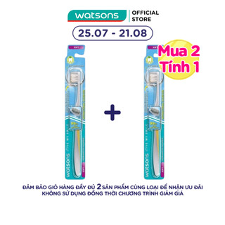 Bàn Chải Đánh Răng Watsons Antibacterial Silver Ion Toothbrush 1s