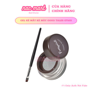 Gel Kẻ Mắt Kẻ Mày GOGO TALES Free Spirit GT655 - GogoTales Lâu Trôi Kèm Cọ NAC Mart