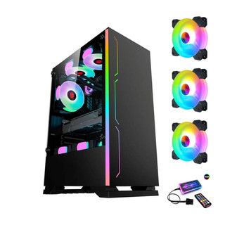 Vỏ case cesar snow black kèm fan tản nhiệt