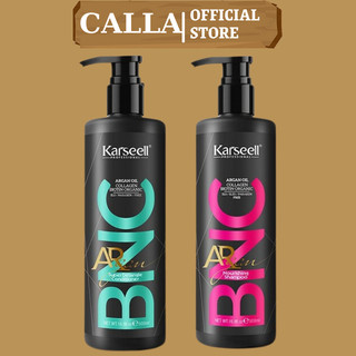 Dầu gội xả KARSEELL ARGAN BNC 500ML * 2 phục hồi giữ màu chống lão hóa da đầu cân bằng độ ẩm