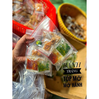 Bánh tráng rìa full tốp mỡ
