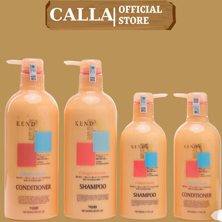 Dầu Gội Xả Collagen KENDY 800ml * 2 Cao Cấp Mềm Mượt Giúp Tóc Chắc Khoẻ Bóng Mượt Hương Nước Hoa