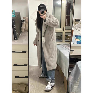 [HÀNG ĐẶT TRƯỚC] Áo khoác lông dáng dài