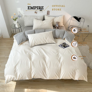 Bộ chăn ga Tici set 4 món EMPIRE cao cấp mang phong cách hàn quốc - EMPIRE Bedding & Decor