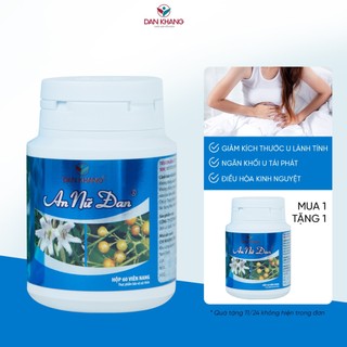 Viên uống hỗ trợ phòng ngừa và giảm kích thước u xơ u nang an nữ đan dân khang hộp 60 viên