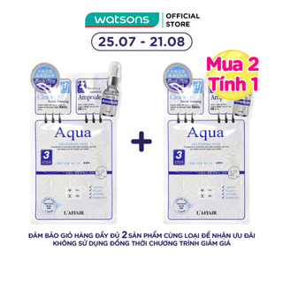 Mặt Nạ Dưỡng Da 3 Bước Rainbow L'Affair Aqua Skin Renewal 25ml