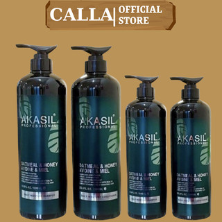 Cặp Dầu Gội Akasil 1000ml * 2 Ngăn Dầu Ngăn Gầu Ngăn Rụng Phục Hồi Tái Sinh Mầm Tóc Siêu Mềm Mượt